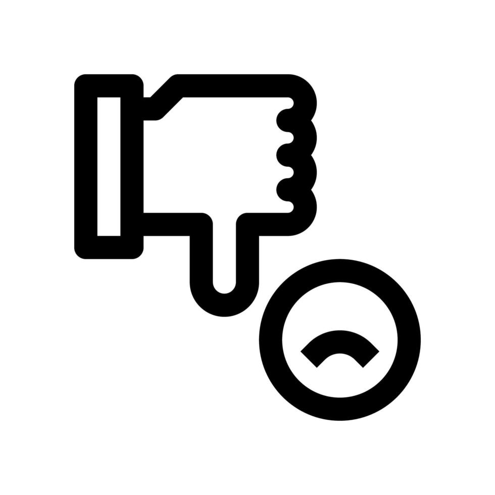 afkeer icoon voor uw website, mobiel, presentatie, en logo ontwerp. vector