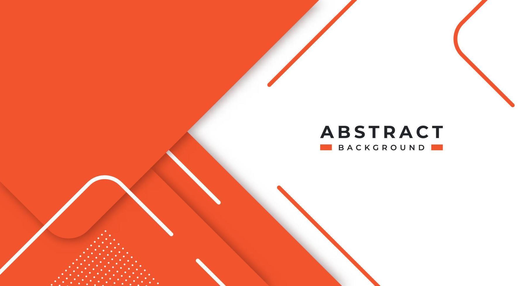 abstract oranje achtergrond meetkundig vorm papier lagen met kopiëren ruimte voor decoratief web lay-out, poster, banier, zakelijke brochure en congres sjabloon ontwerp vector