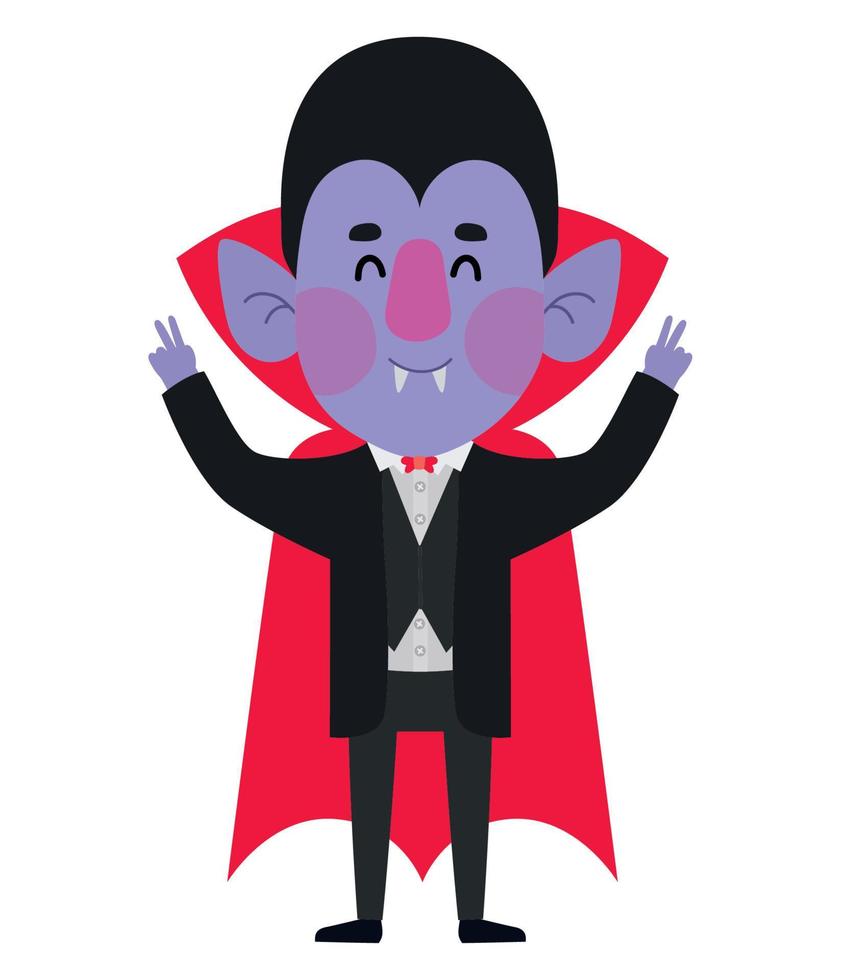 Purper dracula illustratie vector