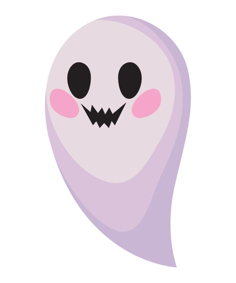 schattig halloween-spook vector