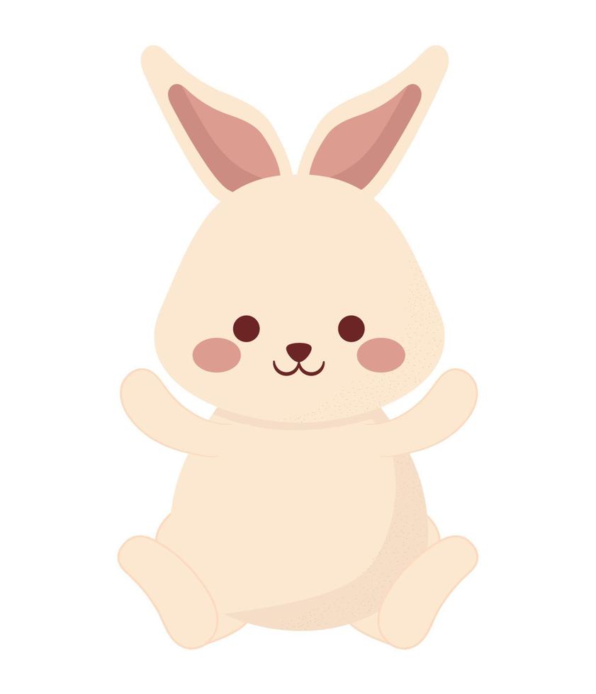 gelukkig konijn ontwerp vector