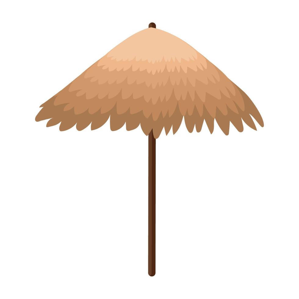 strand paraplu ontwerp vector