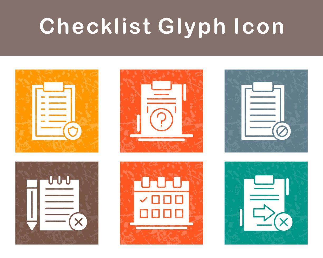 checklist vector icoon reeks