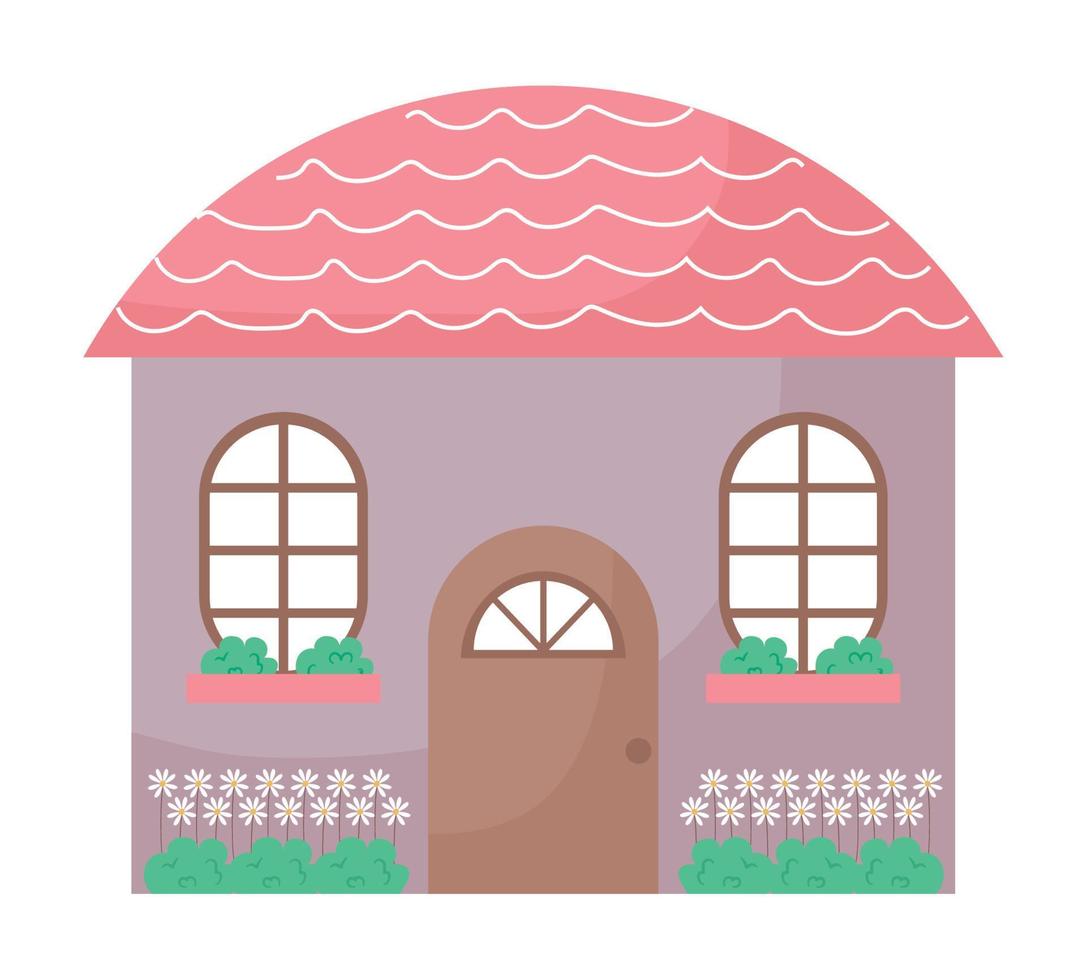 Purper huis illustratie vector