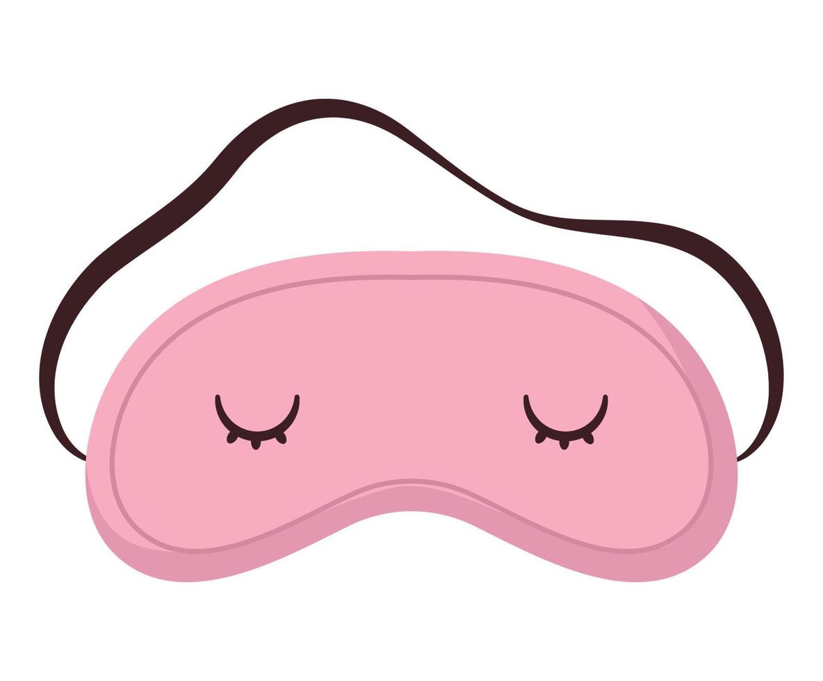 slaap masker ontwerp vector