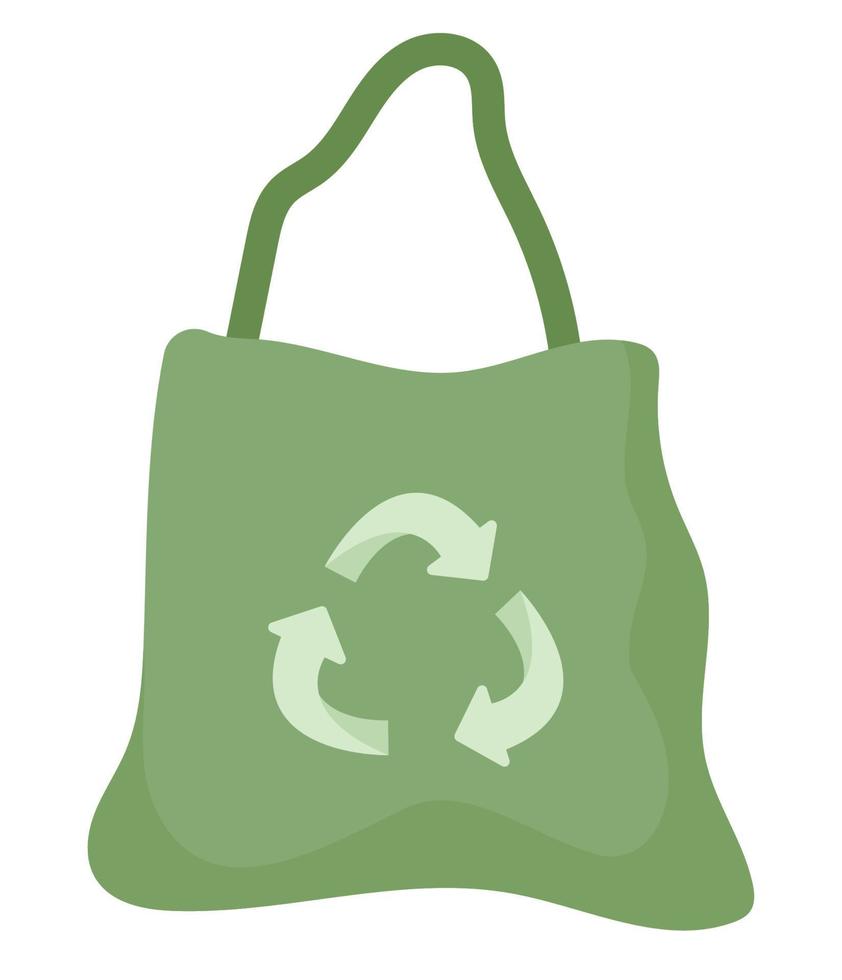 recycle zak ontwerp vector