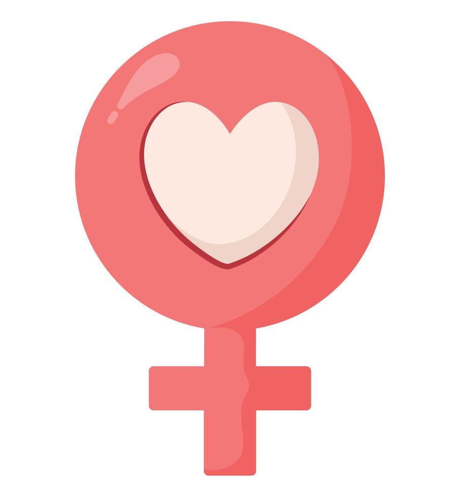 roze Venus symbool vector