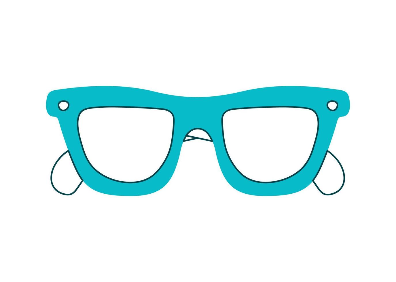 blauw zonnebril ontwerp vector
