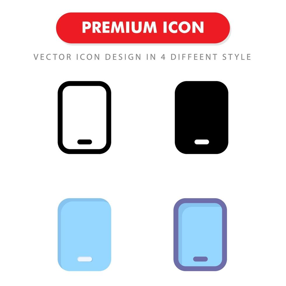 smartphone icon pack geïsoleerd op een witte achtergrond. voor uw websiteontwerp, logo, app, ui. vectorafbeeldingen illustratie en bewerkbare beroerte. eps 10. vector