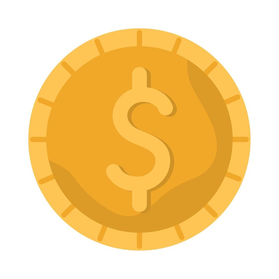 dollar munt ontwerp vector