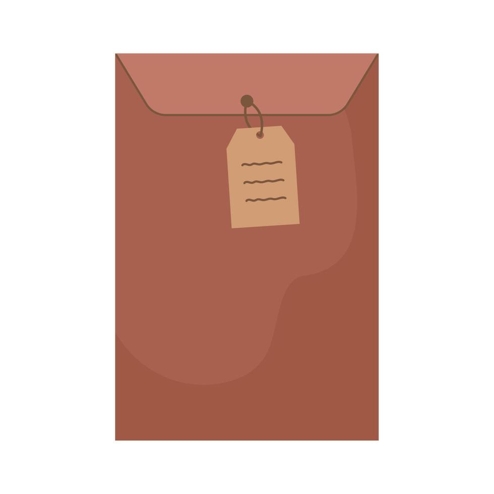 oranje envelop ontwerp vector