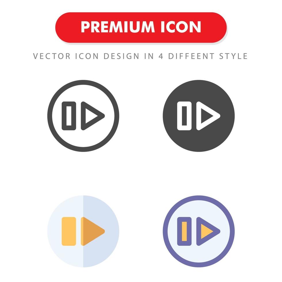 volgende icon pack geïsoleerd op een witte achtergrond. voor uw websiteontwerp, logo, app, ui. vectorafbeeldingen illustratie en bewerkbare beroerte. eps 10. vector