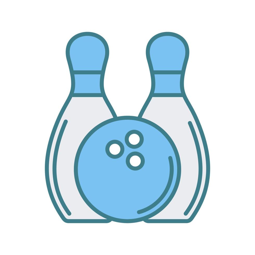 bowling vector icoon