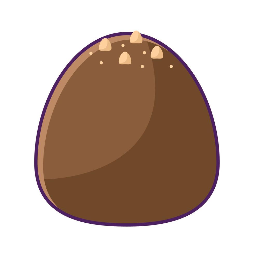 chocola ei illustratie vector