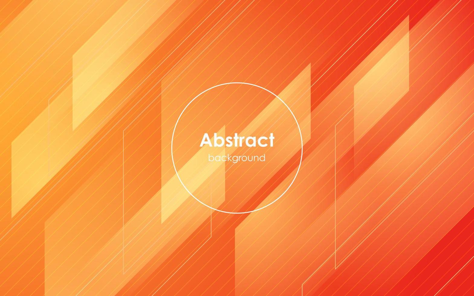 oranje abstract meetkundig achtergrond. modern vorm concept. eps10 vector