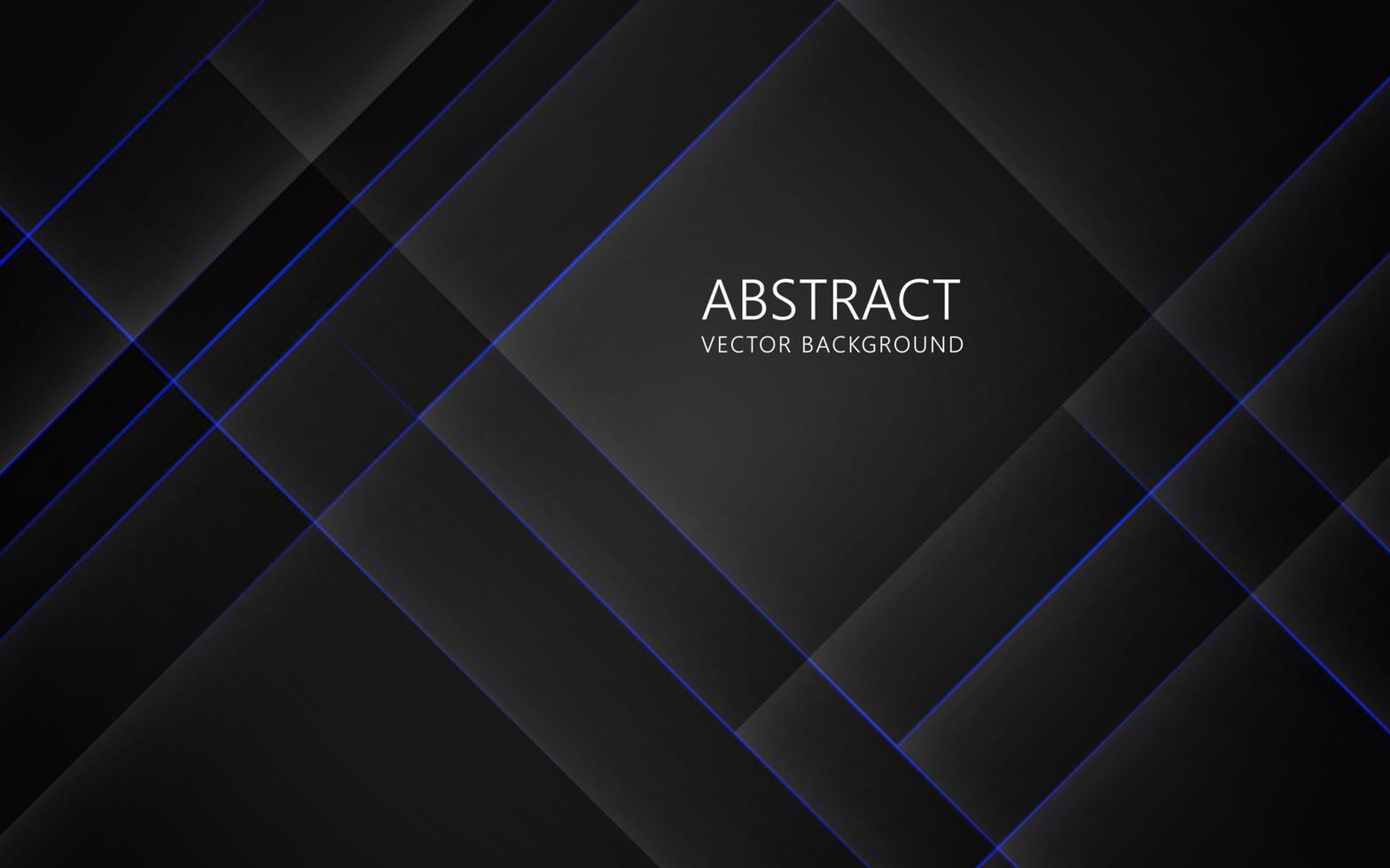 modern abstract zwart achtergrond met blauw licht samenstelling. eps10 vector