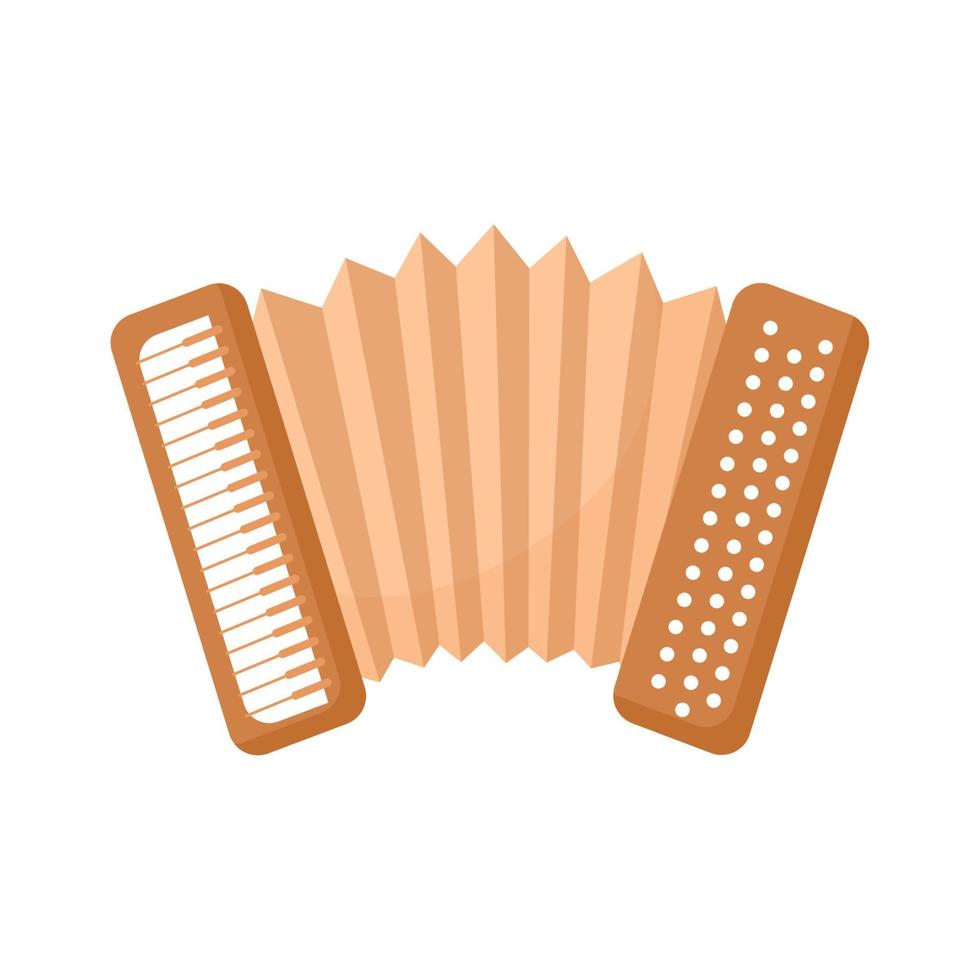 muziek- accordeon ontwerp vector