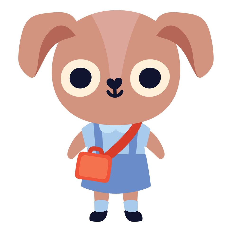 school- hond ontwerp vector