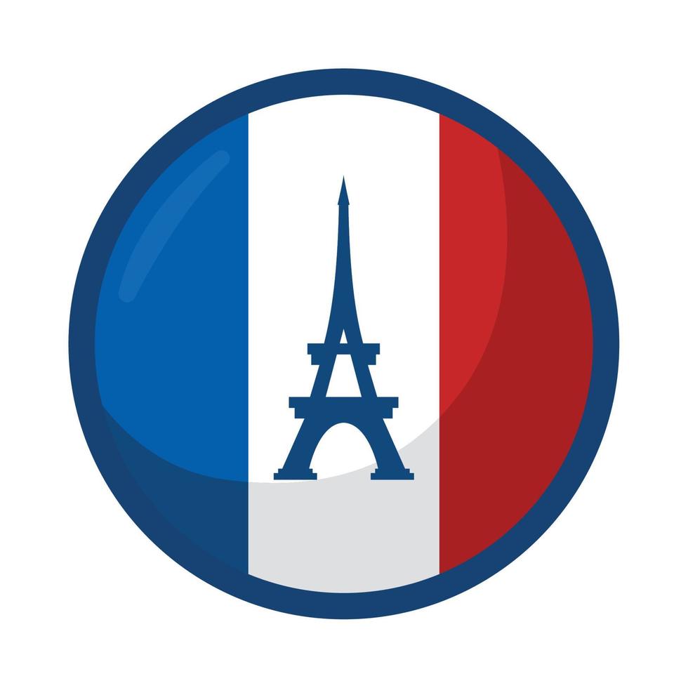 Frankrijk postzegel ontwerp vector