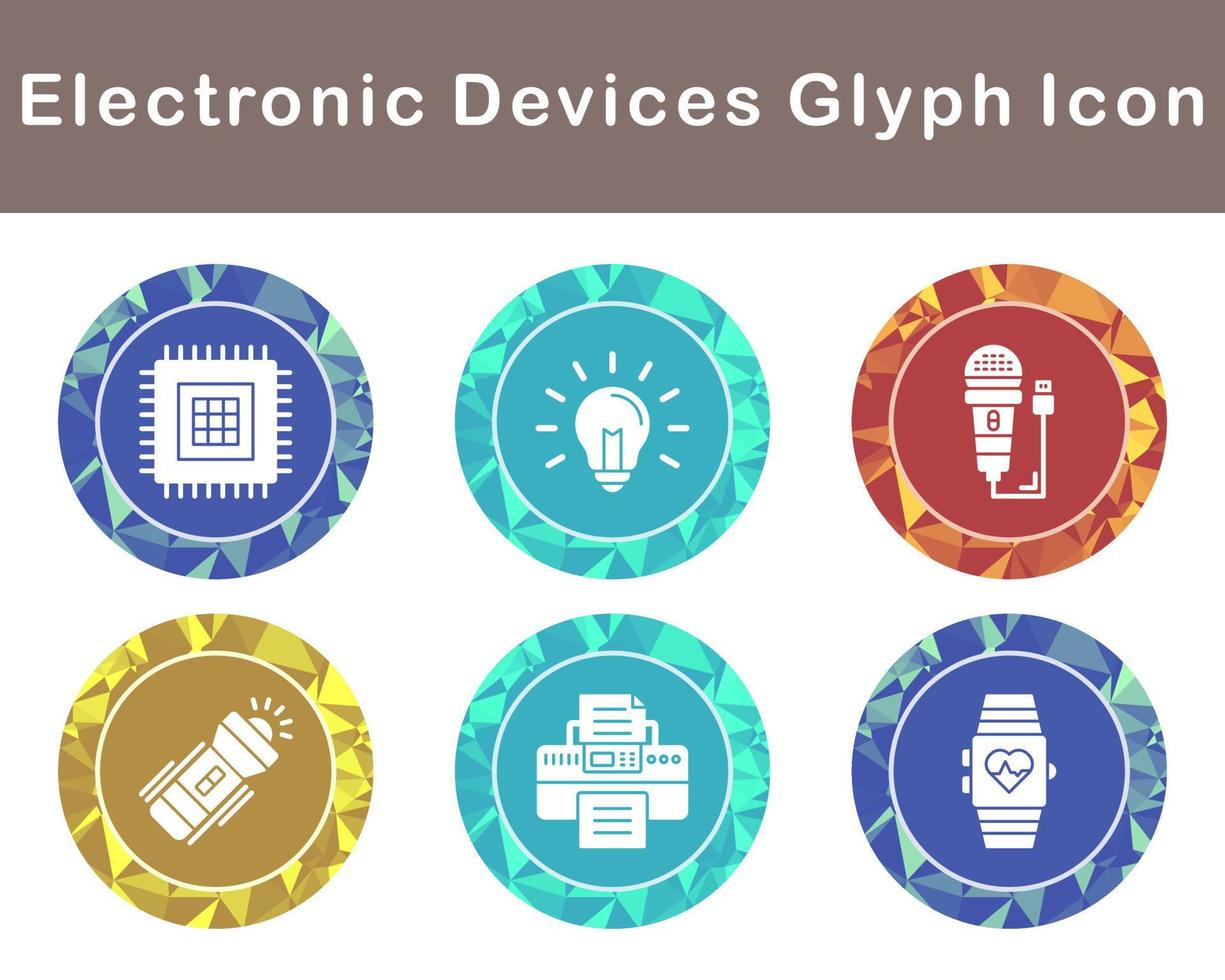 elektronisch apparaten vector icoon reeks