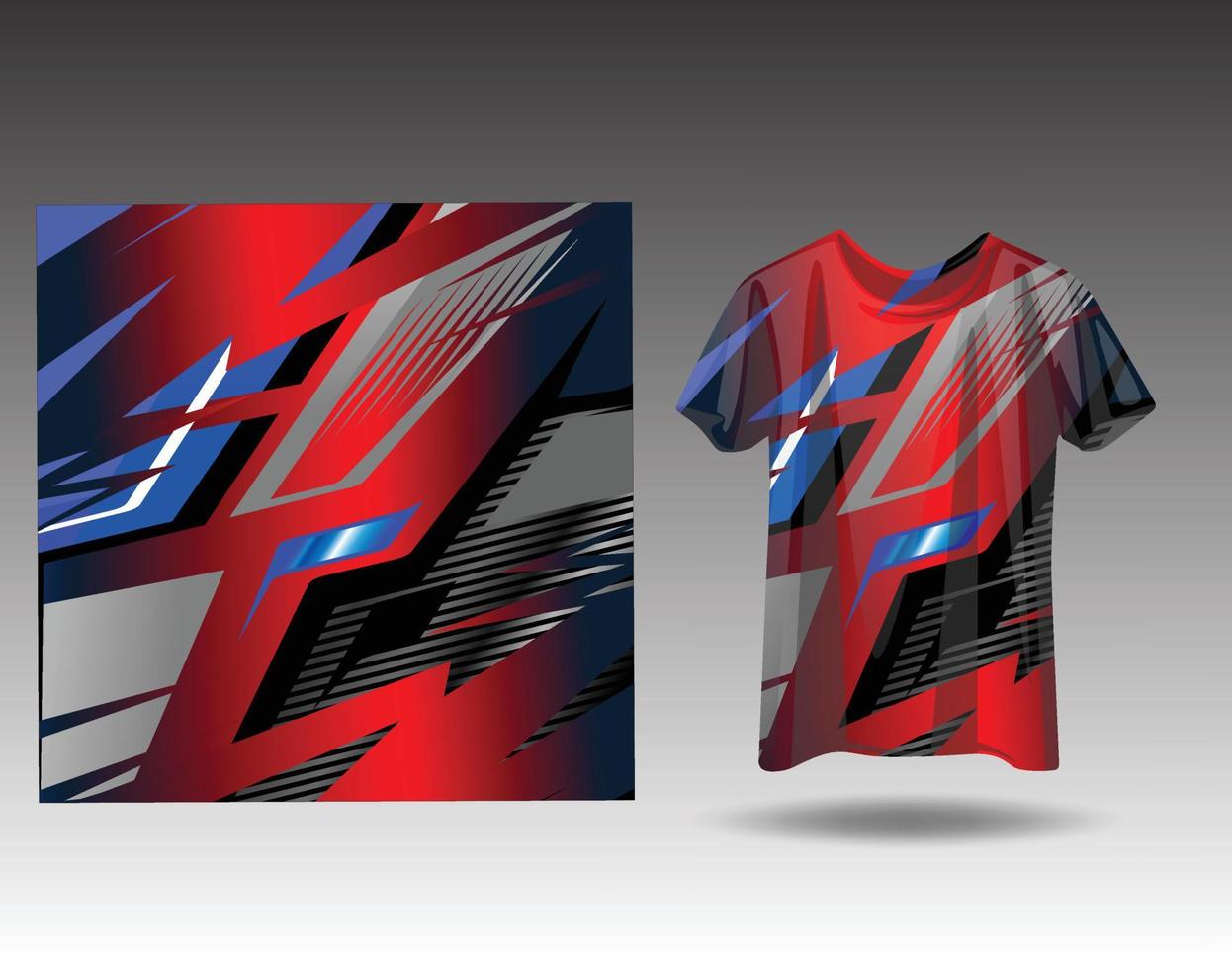 t-shirt sport- ontwerp voor racing Jersey wielersport Amerikaans voetbal gaming vector