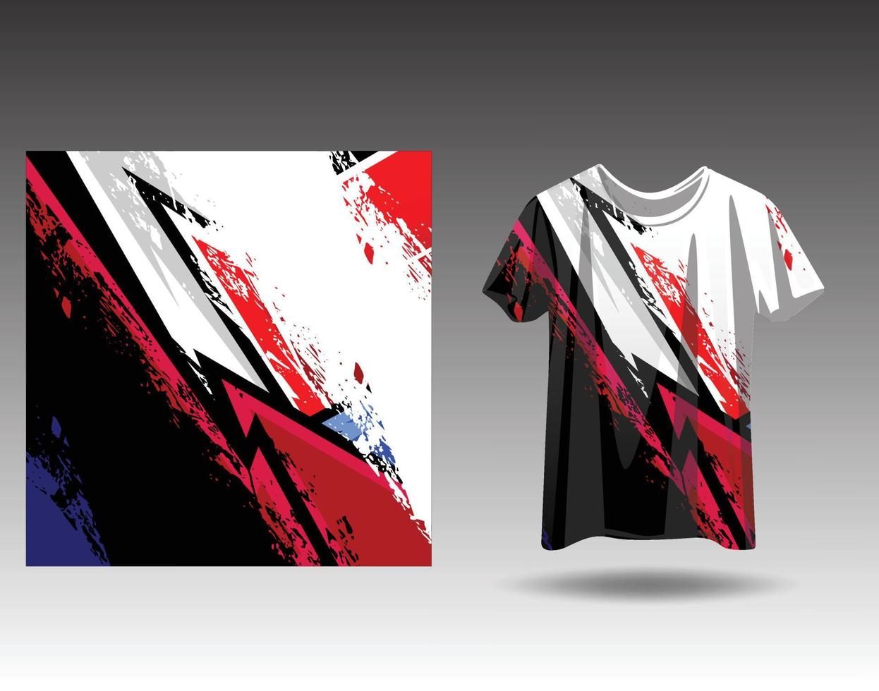 t-shirt sport- ontwerp voor racing Jersey wielersport Amerikaans voetbal gaming vector