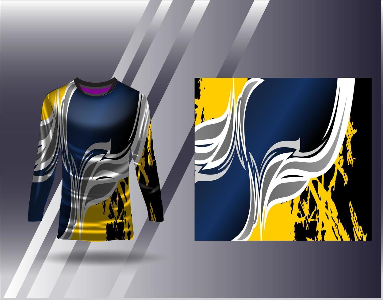 t-shirt sport- ontwerp voor racing Jersey wielersport Amerikaans voetbal gaming vector