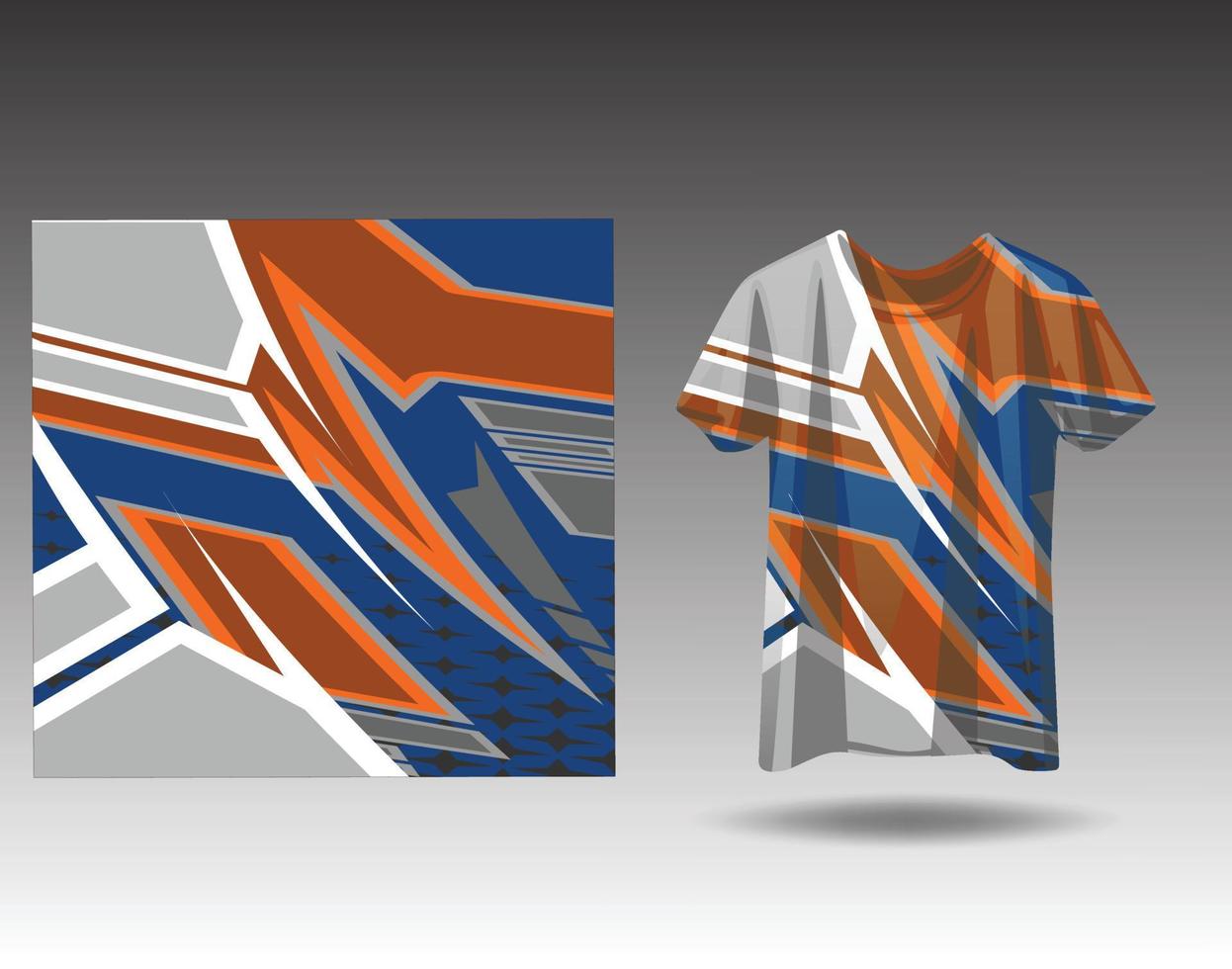 t-shirt sport- ontwerp voor racing Jersey wielersport Amerikaans voetbal gaming vector