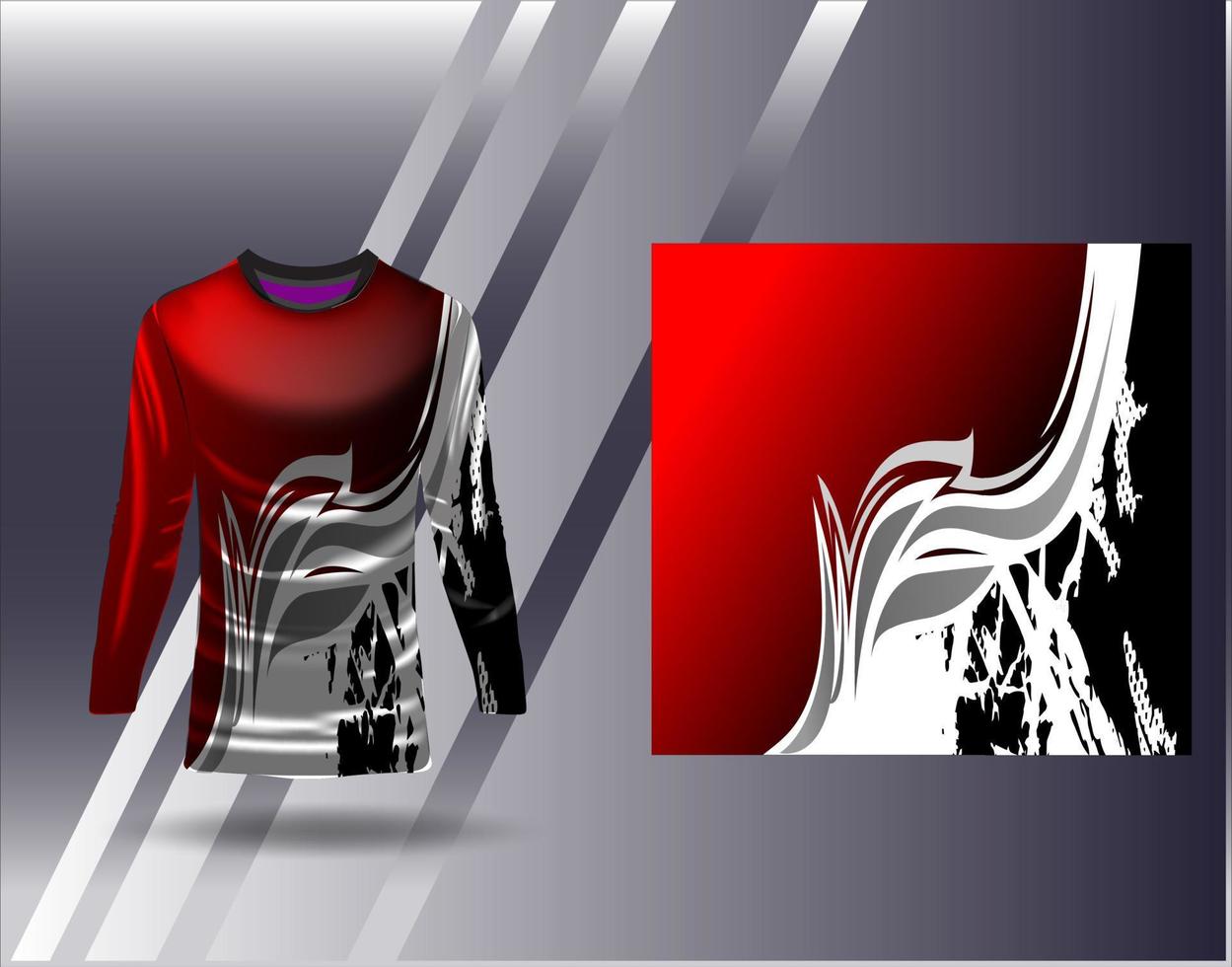 t-shirt sport- ontwerp voor racing Jersey wielersport Amerikaans voetbal gaming vector