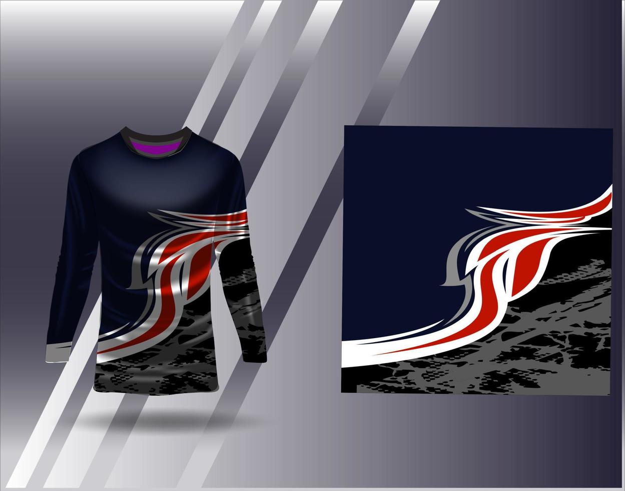 t-shirt sport- ontwerp voor racing Jersey wielersport Amerikaans voetbal gaming vector