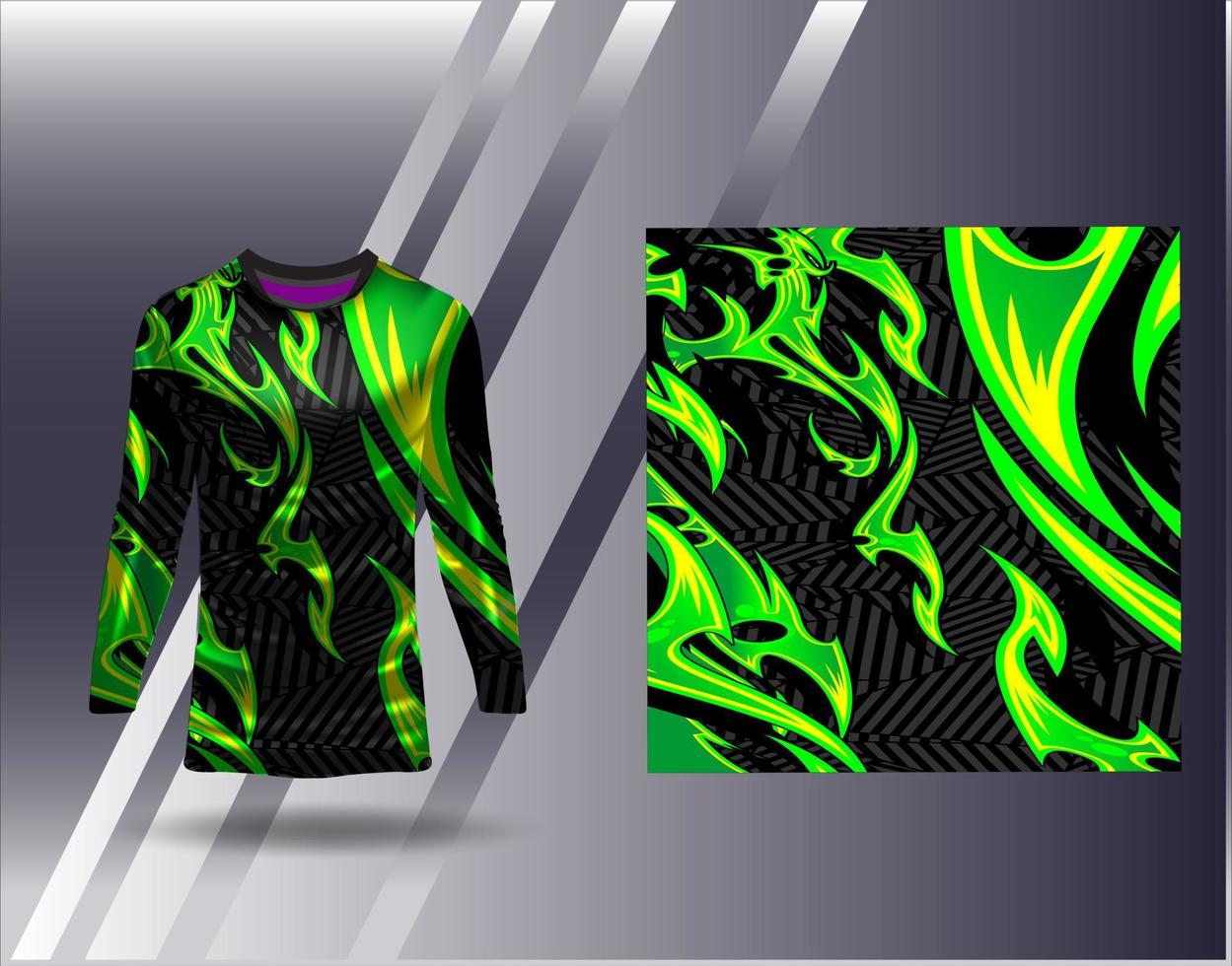 t-shirt sport- ontwerp voor racing Jersey wielersport Amerikaans voetbal gaming vector