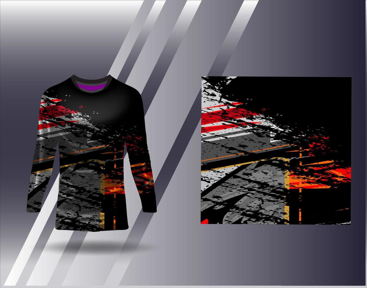 t-shirt sport- ontwerp voor racing Jersey wielersport Amerikaans voetbal gaming vector