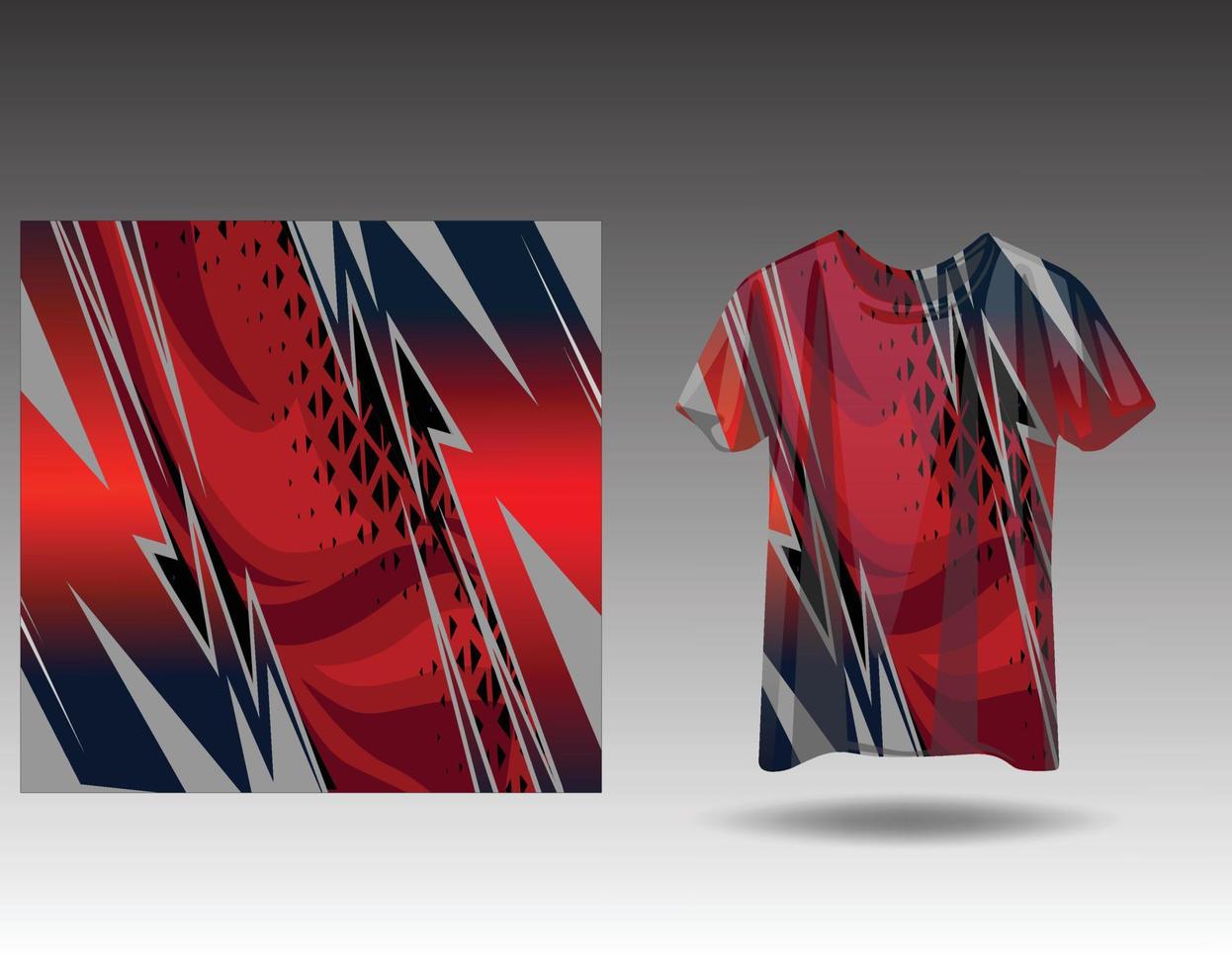 t-shirt sport- ontwerp voor racing Jersey wielersport Amerikaans voetbal gaming vector