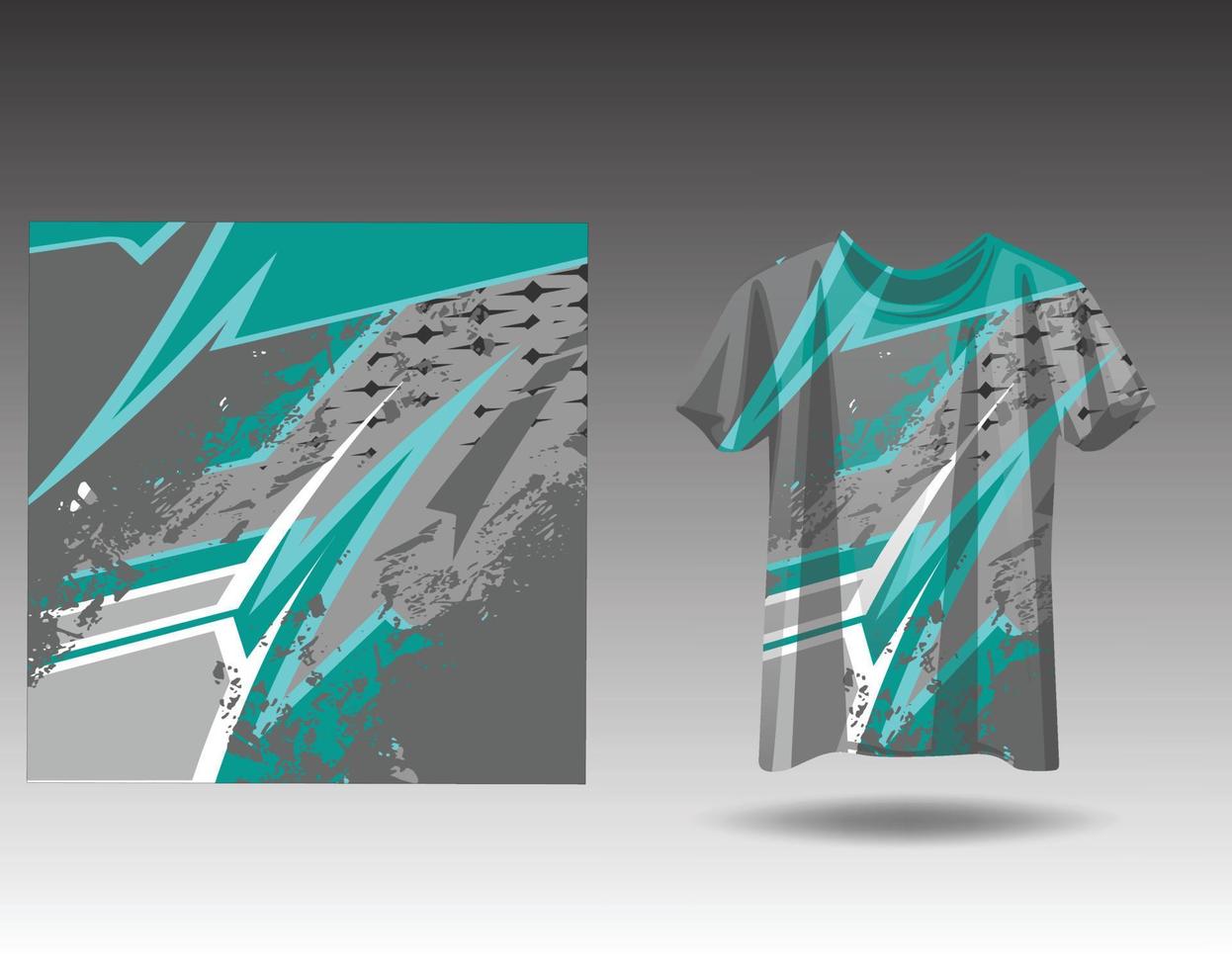 t-shirt sport- ontwerp voor racing Jersey wielersport Amerikaans voetbal gaming vector