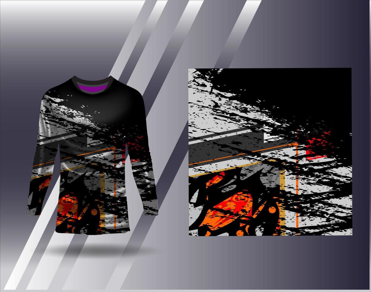 t-shirt sport- ontwerp voor racing Jersey wielersport Amerikaans voetbal gaming vector