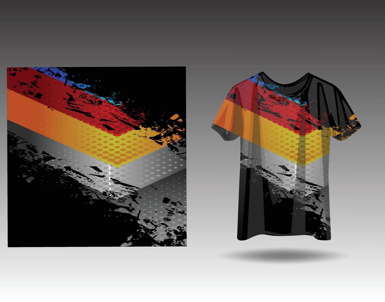 t-shirt sport- ontwerp voor racing Jersey wielersport Amerikaans voetbal gaming vector