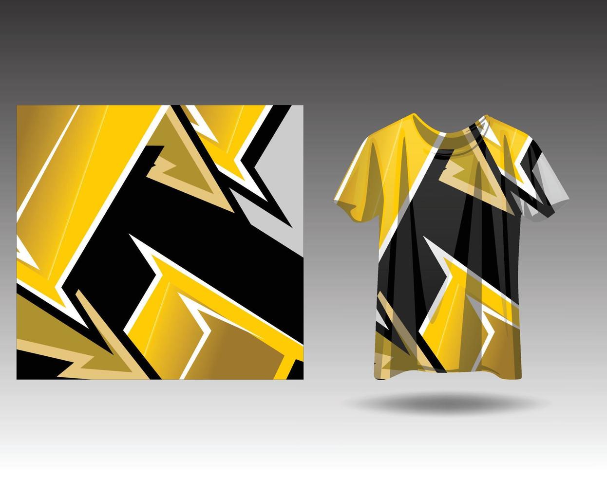 t-shirt sport- ontwerp voor racing Jersey wielersport Amerikaans voetbal gaming vector