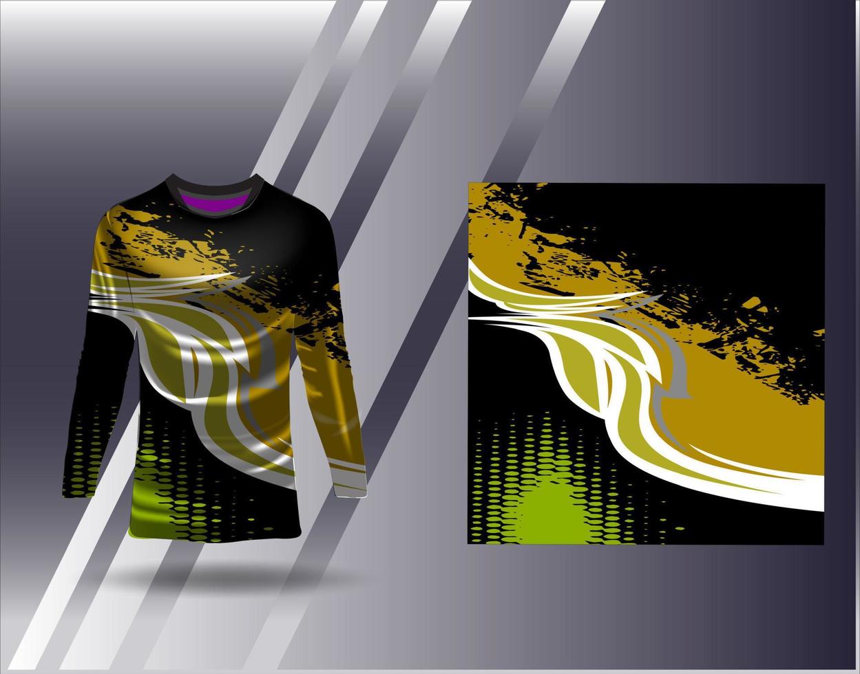 t-shirt sport- ontwerp voor racing Jersey wielersport Amerikaans voetbal gaming vector