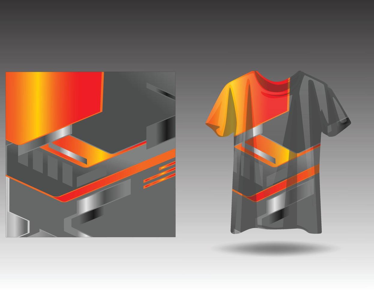 t-shirt sport- ontwerp voor racing Jersey wielersport Amerikaans voetbal gaming vector