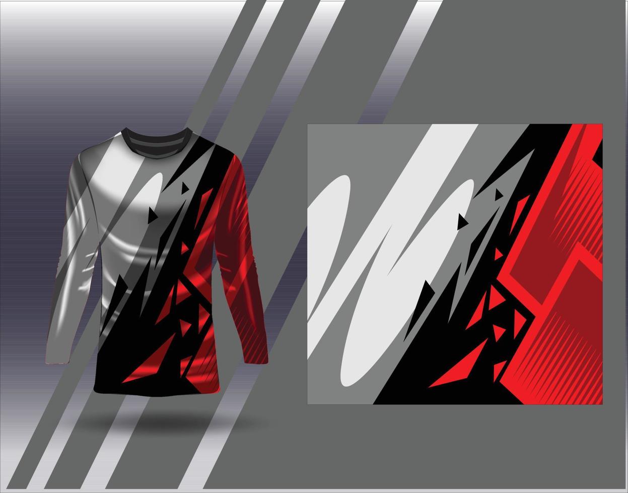 t-shirt sport- ontwerp voor racing Jersey wielersport Amerikaans voetbal gaming vector