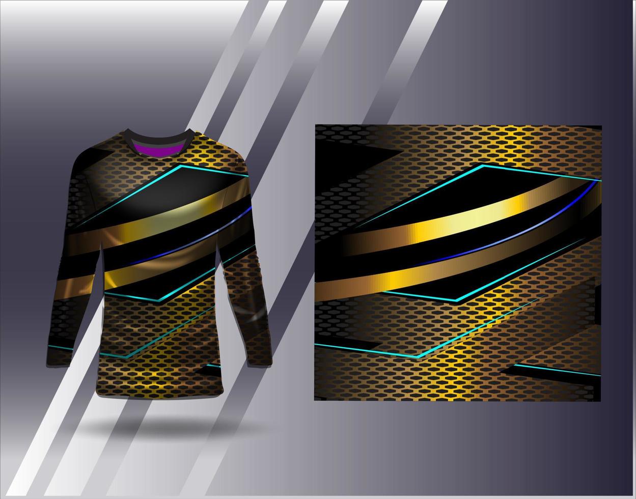 t-shirt sport- ontwerp voor racing Jersey wielersport Amerikaans voetbal gaming vector