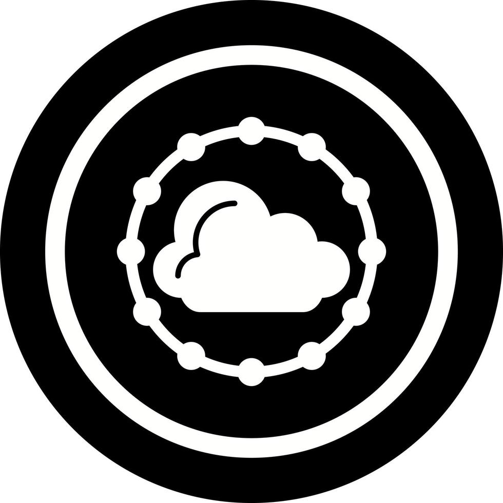 wolk vector pictogram