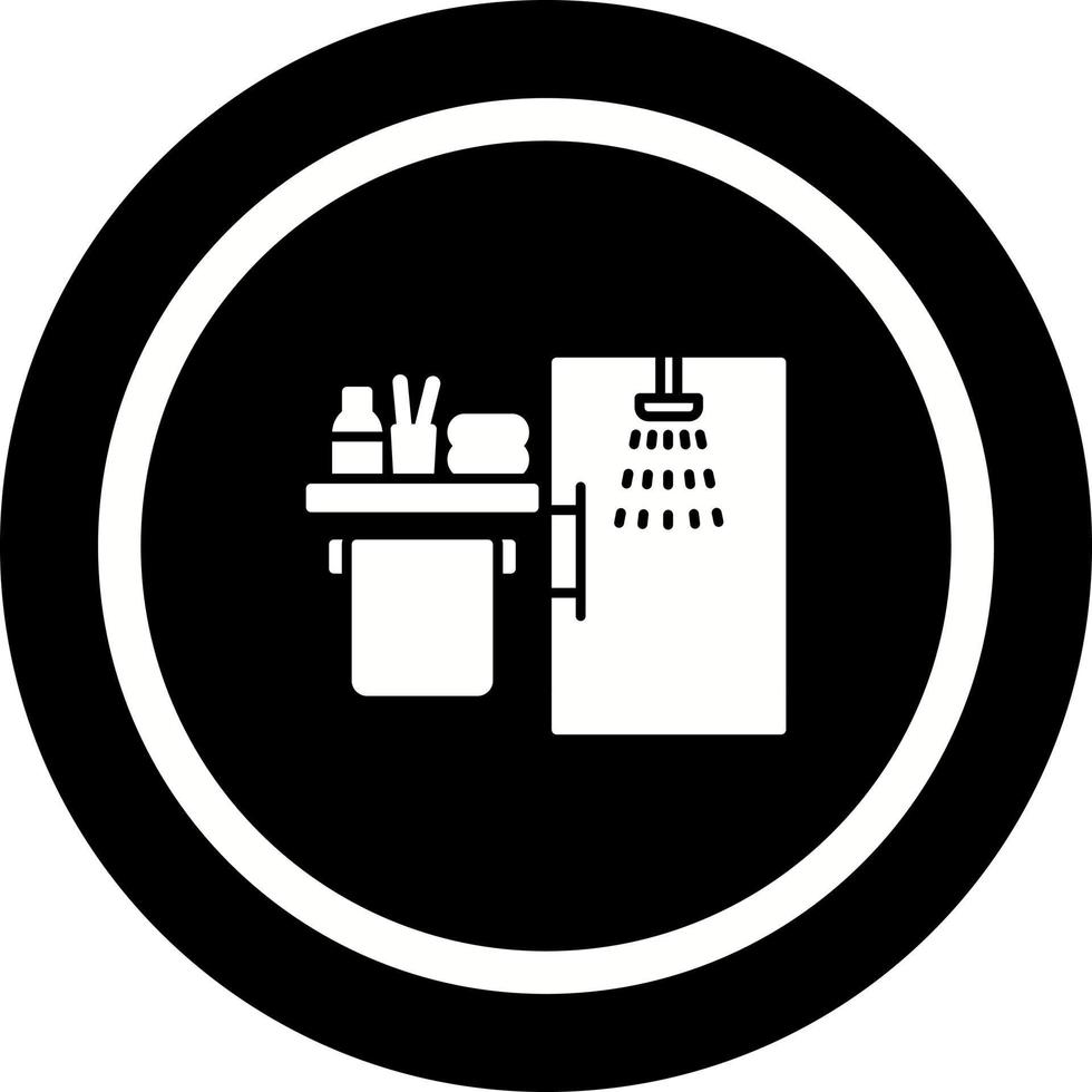 douche vector pictogram