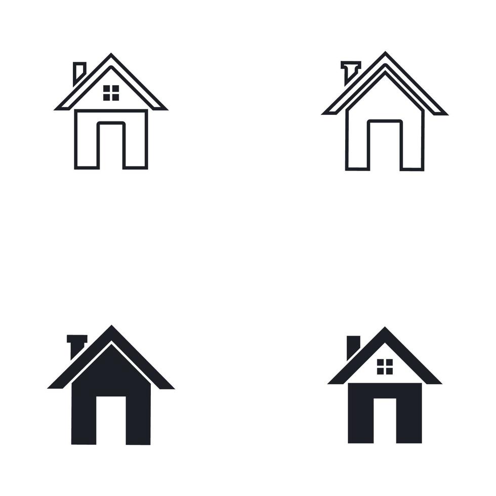 huis logo en symbool pictogram ontwerp vector