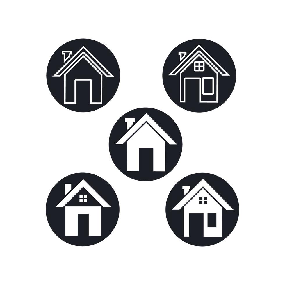 huis logo en symbool pictogram ontwerp vector