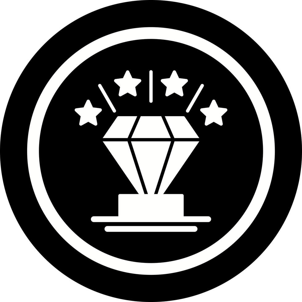 diamant vector pictogram