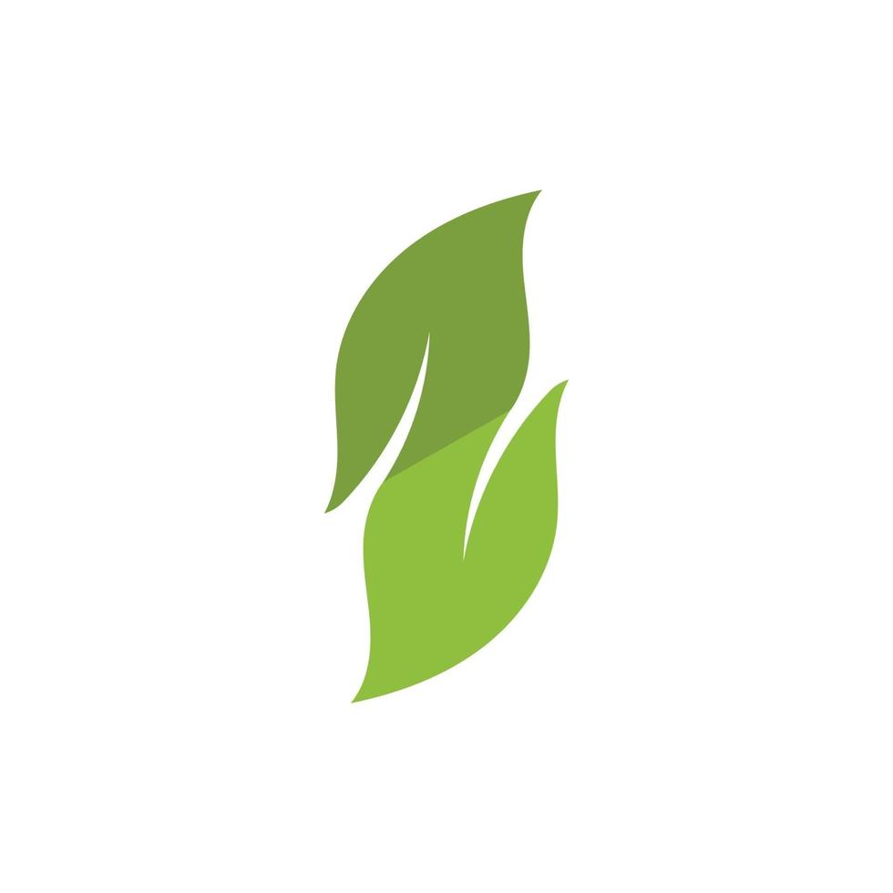 groen blad ecologie natuur logo element vector afbeelding