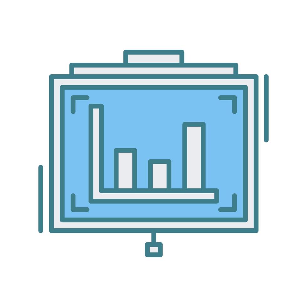 presentatie vector pictogram