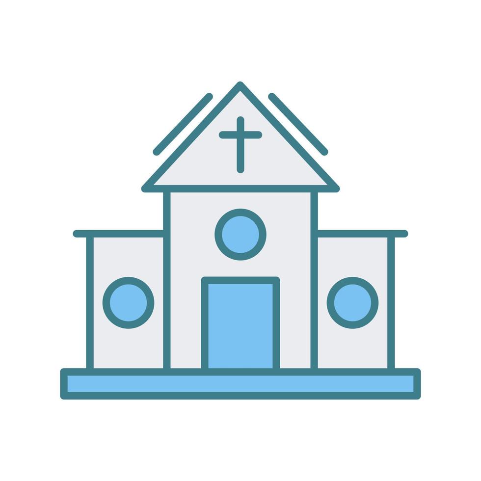 kerk vector pictogram