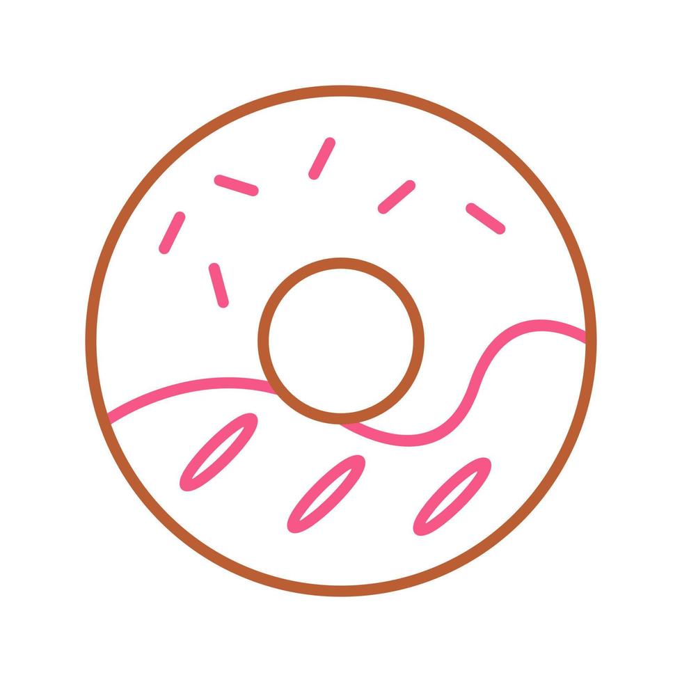 room donut vector icoon